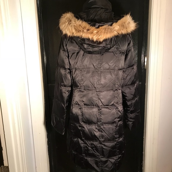 MARC NEW YORK Down Jacket Fur Trimmed Hood SMALL - Picture 2 of 5